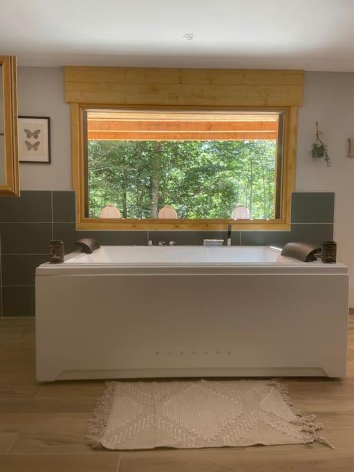 Jacuzzi En Foret L'Esperou Exteriör bild
