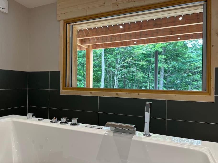 Jacuzzi En Foret L'Esperou Exteriör bild
